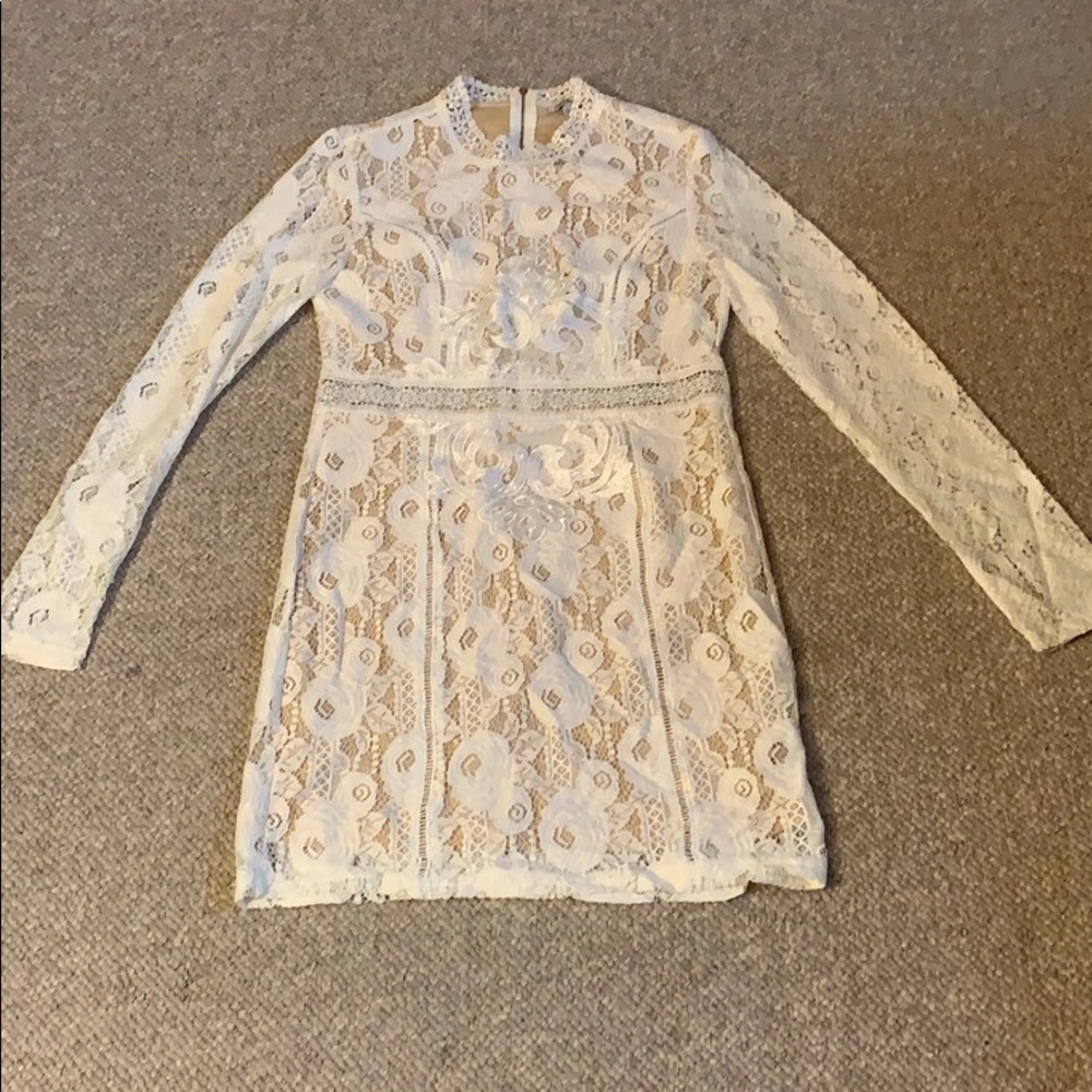 Large lace Charlotte Russe dress